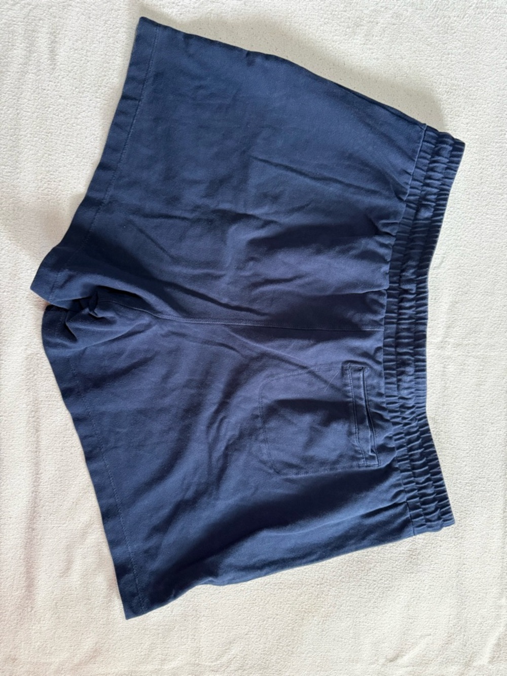St. John's Bay Navy Elastic-Waist Casual Shorts